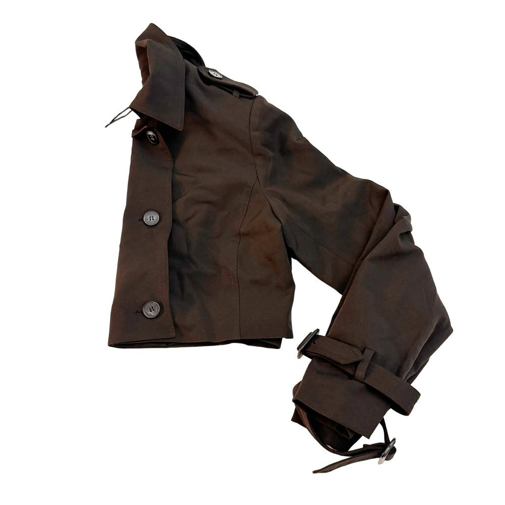 Lumier Safari Black Cropped Jacket Size Large NWT